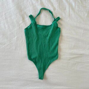 Urban Outfitters Women's Green Bodysuit (XS/S)
